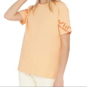 Kendo sport logo-print cotton tshirt